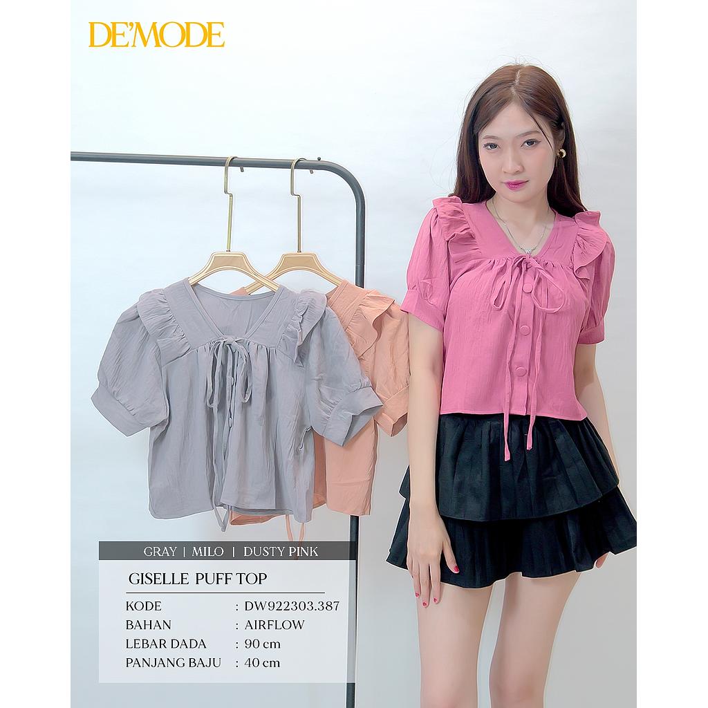  Giselle puff  top (DW387)