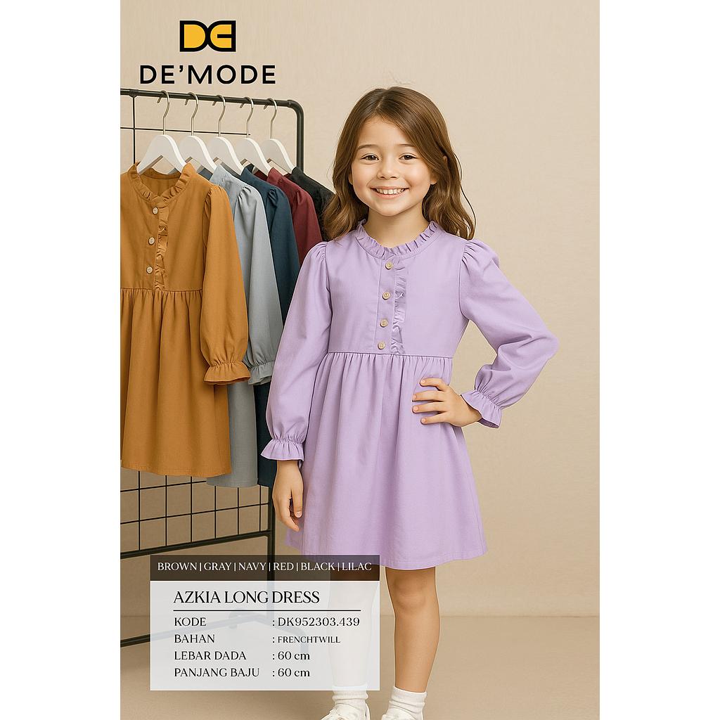 Azkia long dress (DK439)