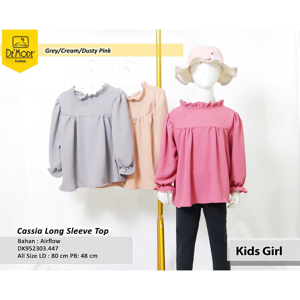 Cassia Long Sleeve Top (DK447)