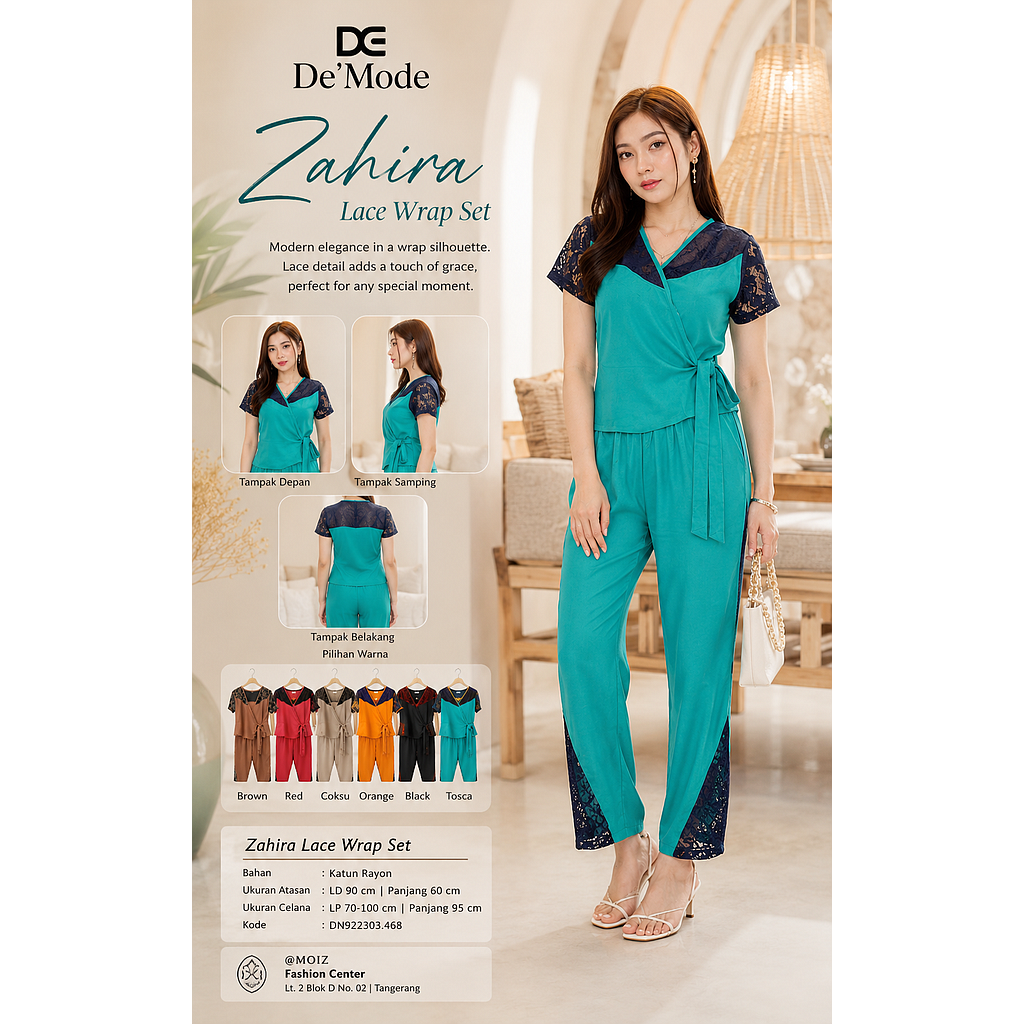 Zahira Short  Suit (2piece) (DN468)