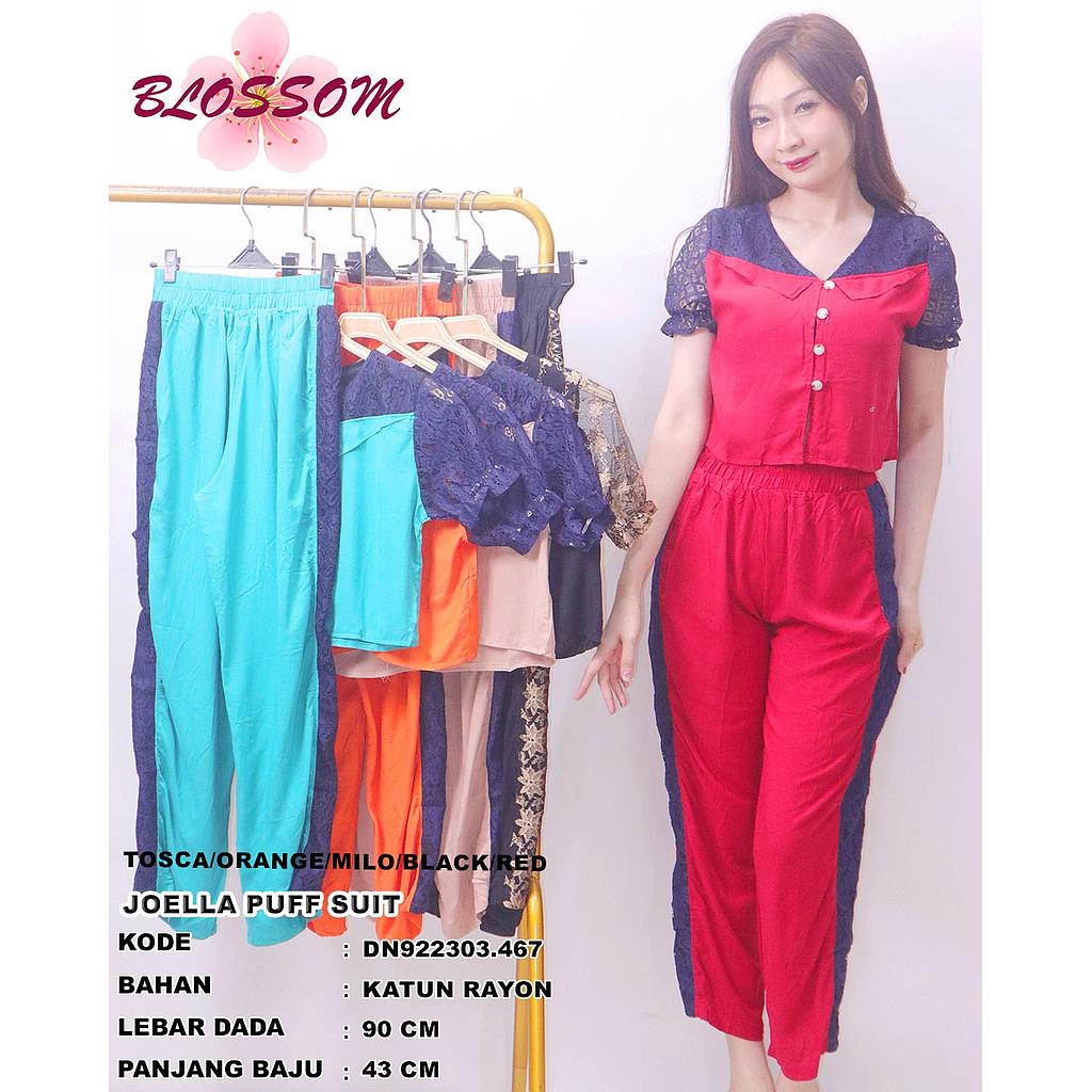 Joella Puff Suit (2piece) (DN467)