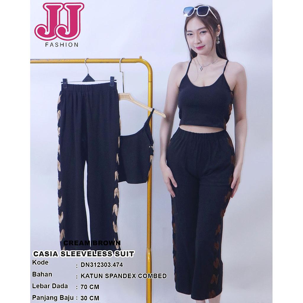 Casia Sleeveless suit (2 piece) (DN474)