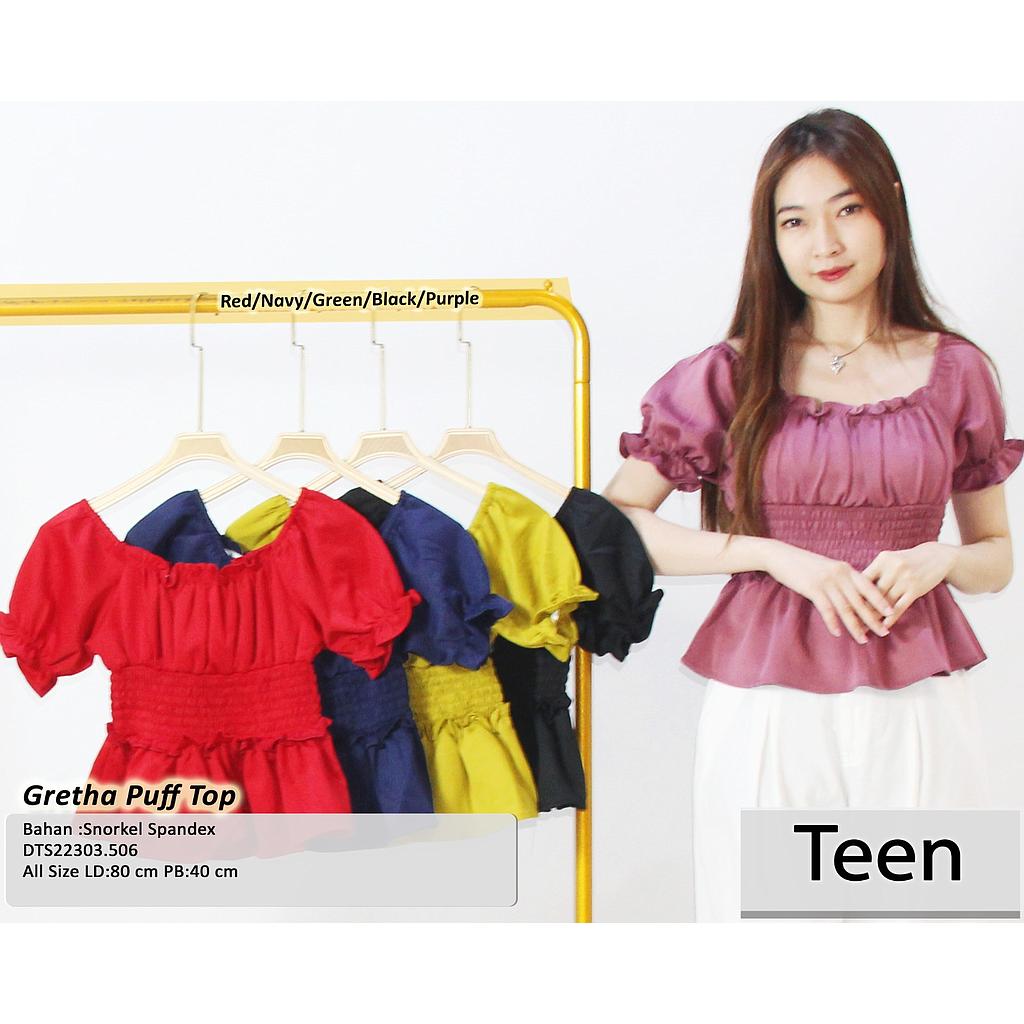 Gretha Puff  Top (DT506)