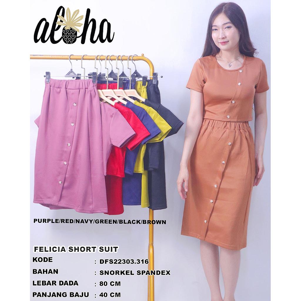Felicia short  suit (2 piece) (DF316)