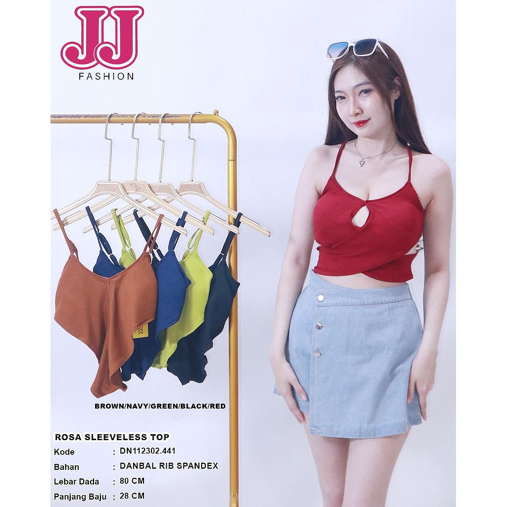  Rosa Sleeveless  Top(DN441)