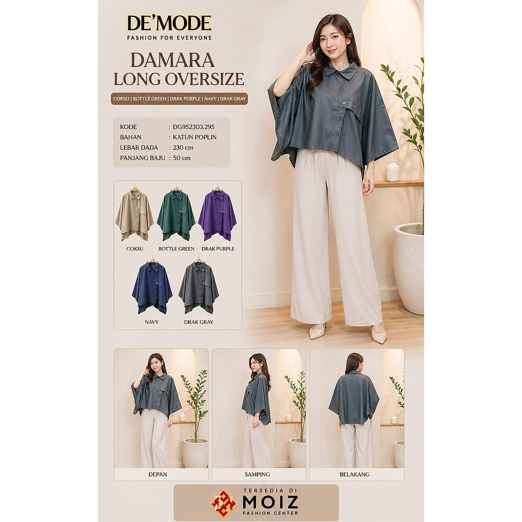 Damara half Oversize (DG295)