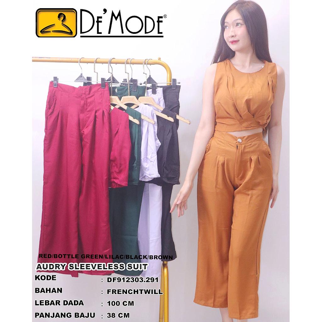 Audry sleeveless suit (2piece) (DF291)