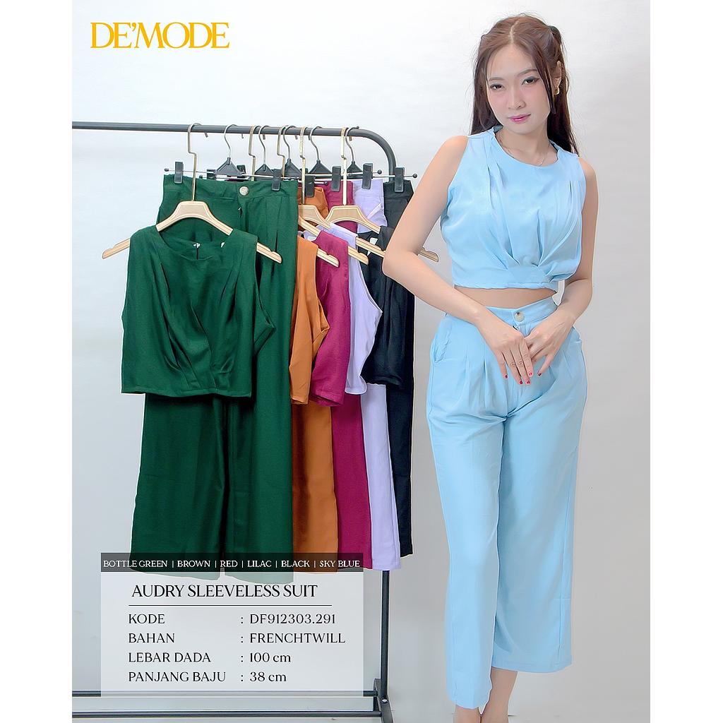 Audry sleeveless suit (2piece) (DF291)