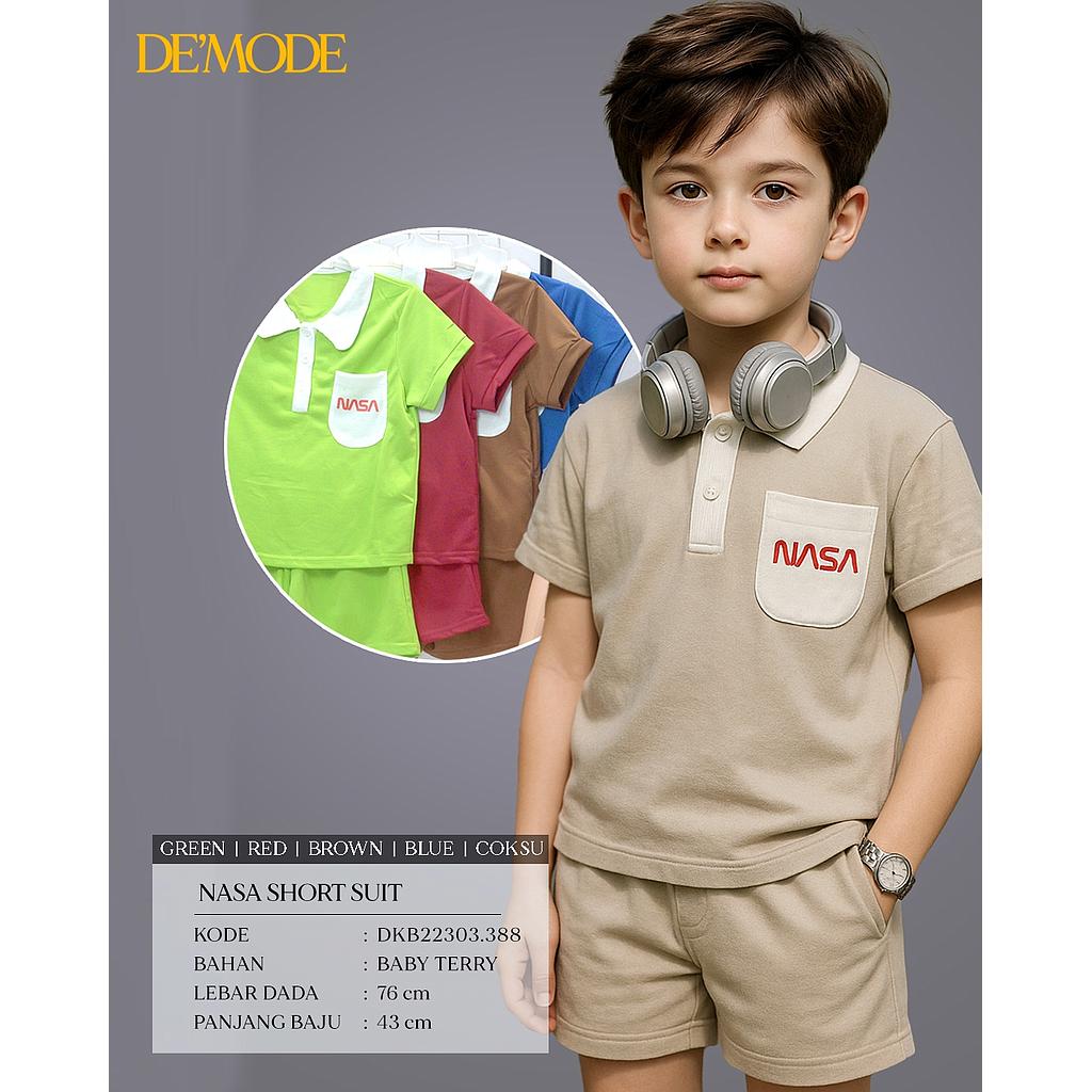 Nasa Short  suit (2 piece)(DK388)