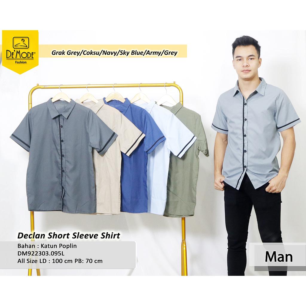  Declan Short Sleeve Button Shirt  (DM095)