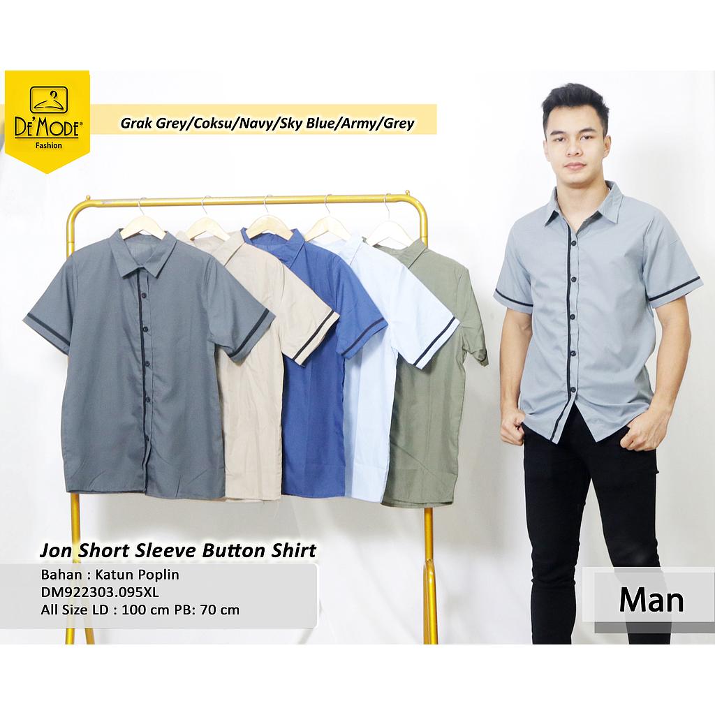 Jon Short Sleeve Button Shirt (DM095)