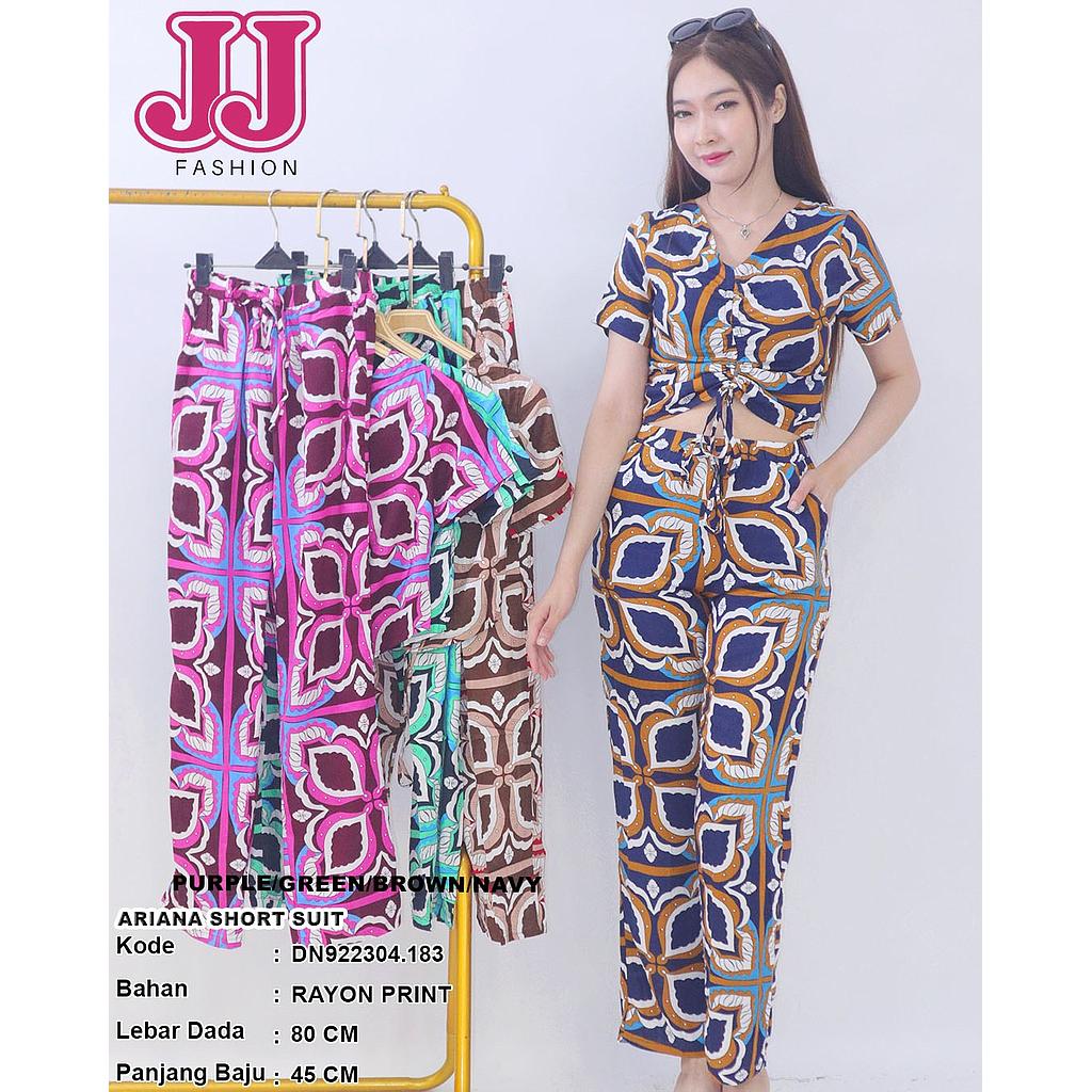 Ariana Short Suit(2 piece) (DN183)