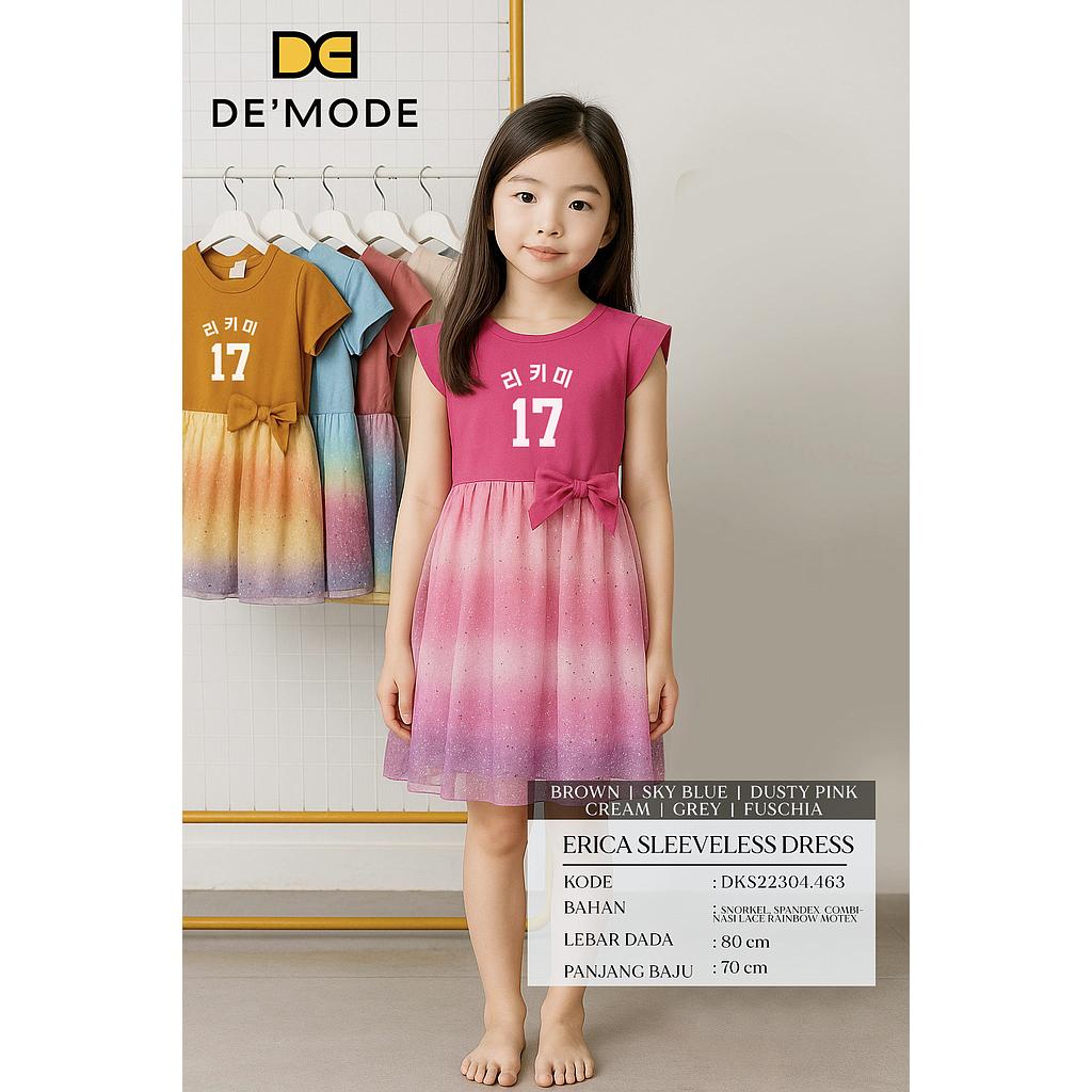 Erica Sleeveless dress (DK463)