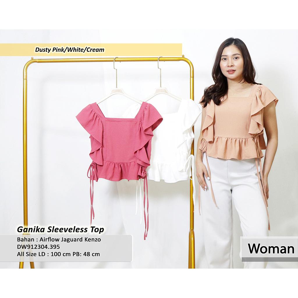 friska sleeveless top (DW395)