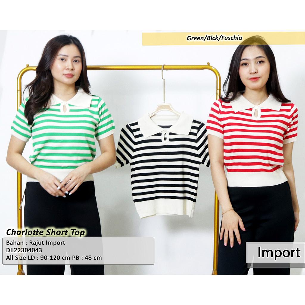  Charlotte Short Top (DII22304043)