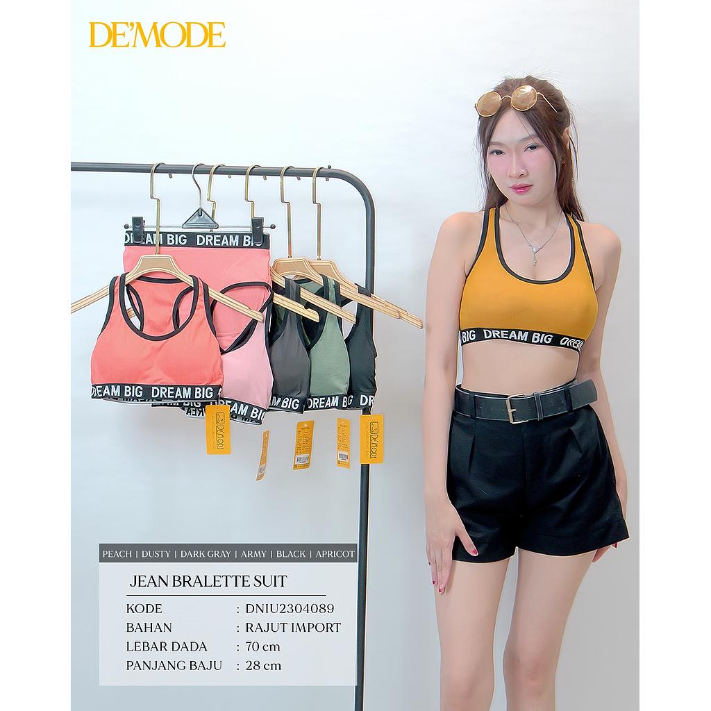 Jean Bralette Suit