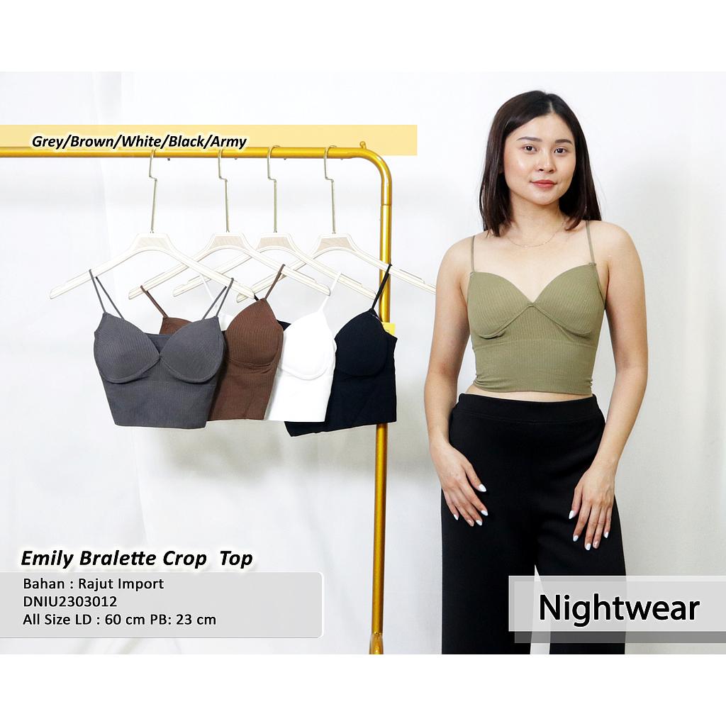 Emily Bralette Crop Top