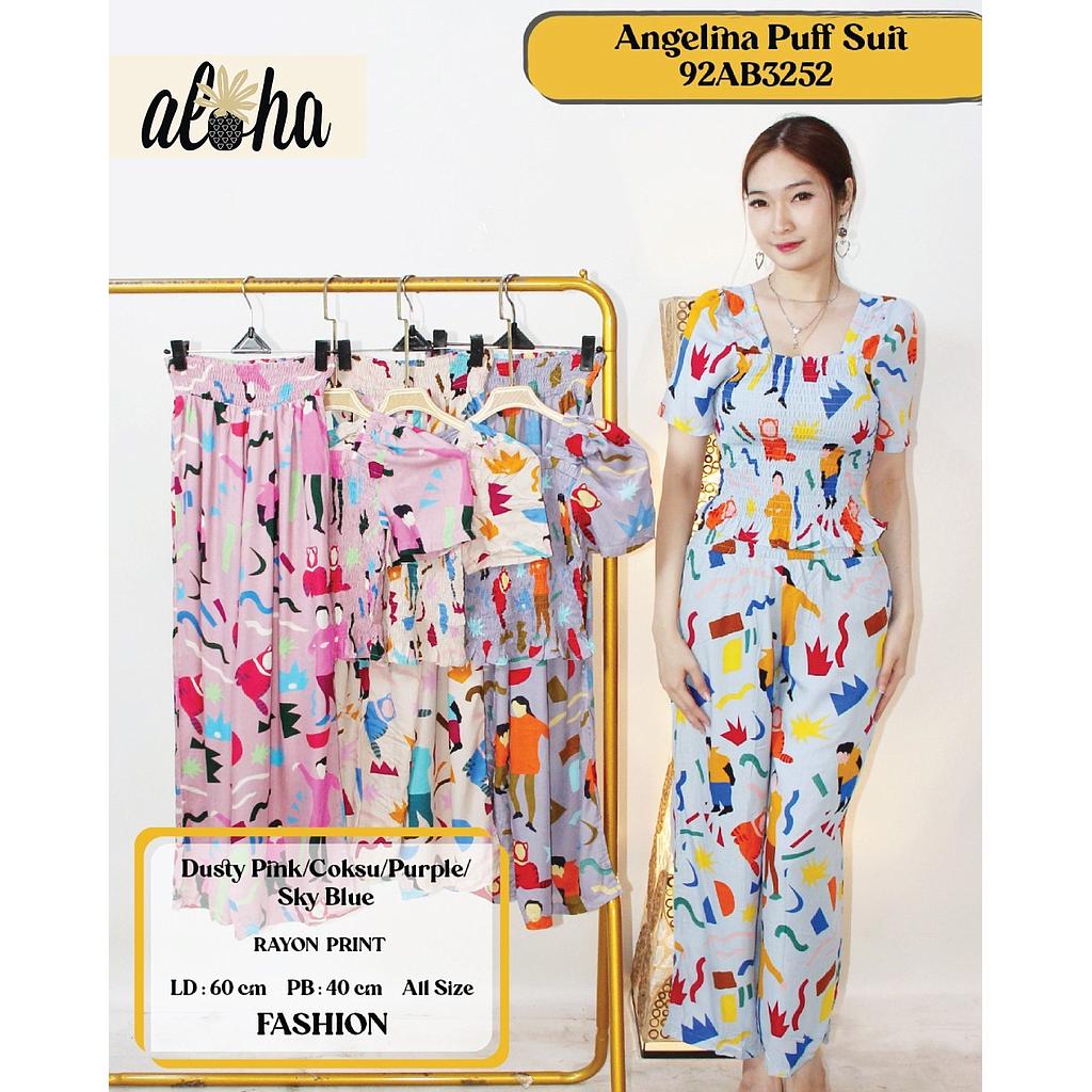 Angelina puff suit (2 piece) (AB325)