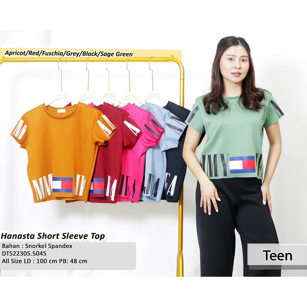  Hanasta Short Sleeve Top (DT504)