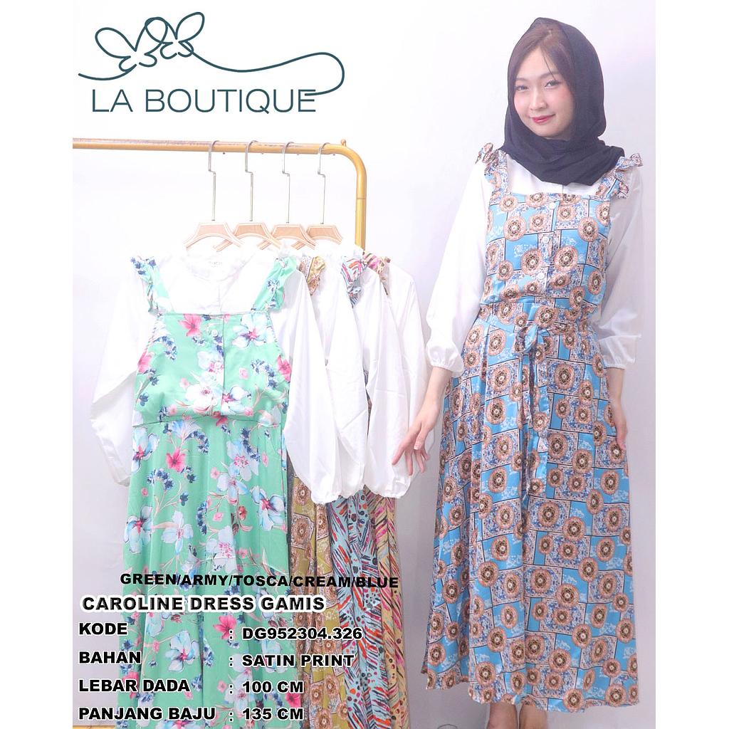 Caroline dress gamis (DG326)