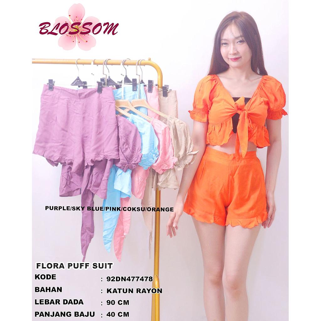 Flora Puff Suit (2 piece) (DN477+DN478)