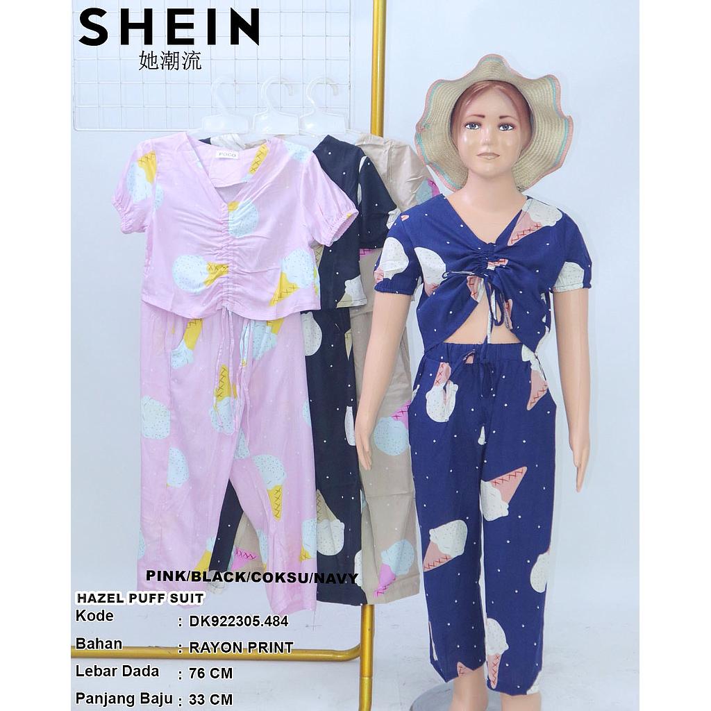 Hazel Puff Suit (2 piece ) (DK484)