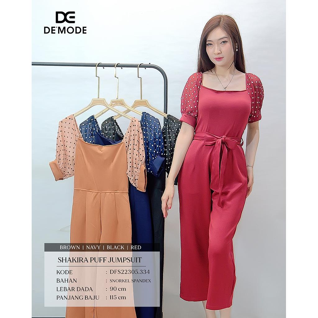 Shakura puff jumpsuit  (DF334)