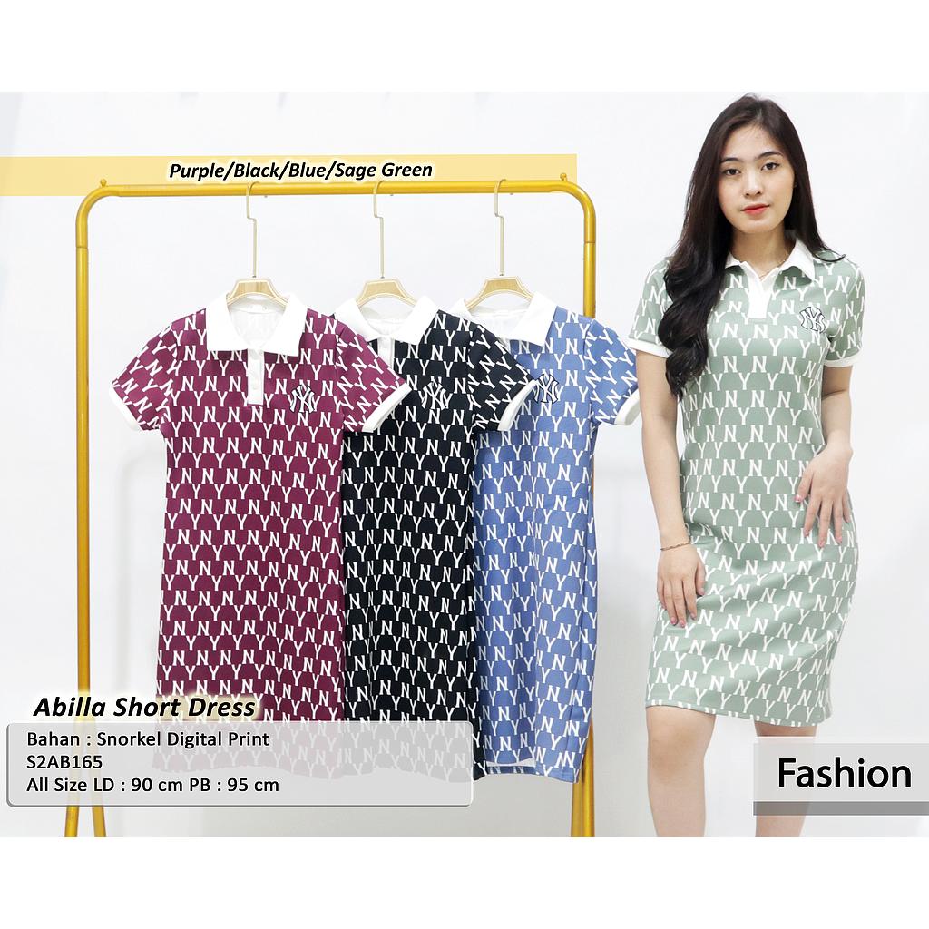 Abilla shrot Dress(AB165)