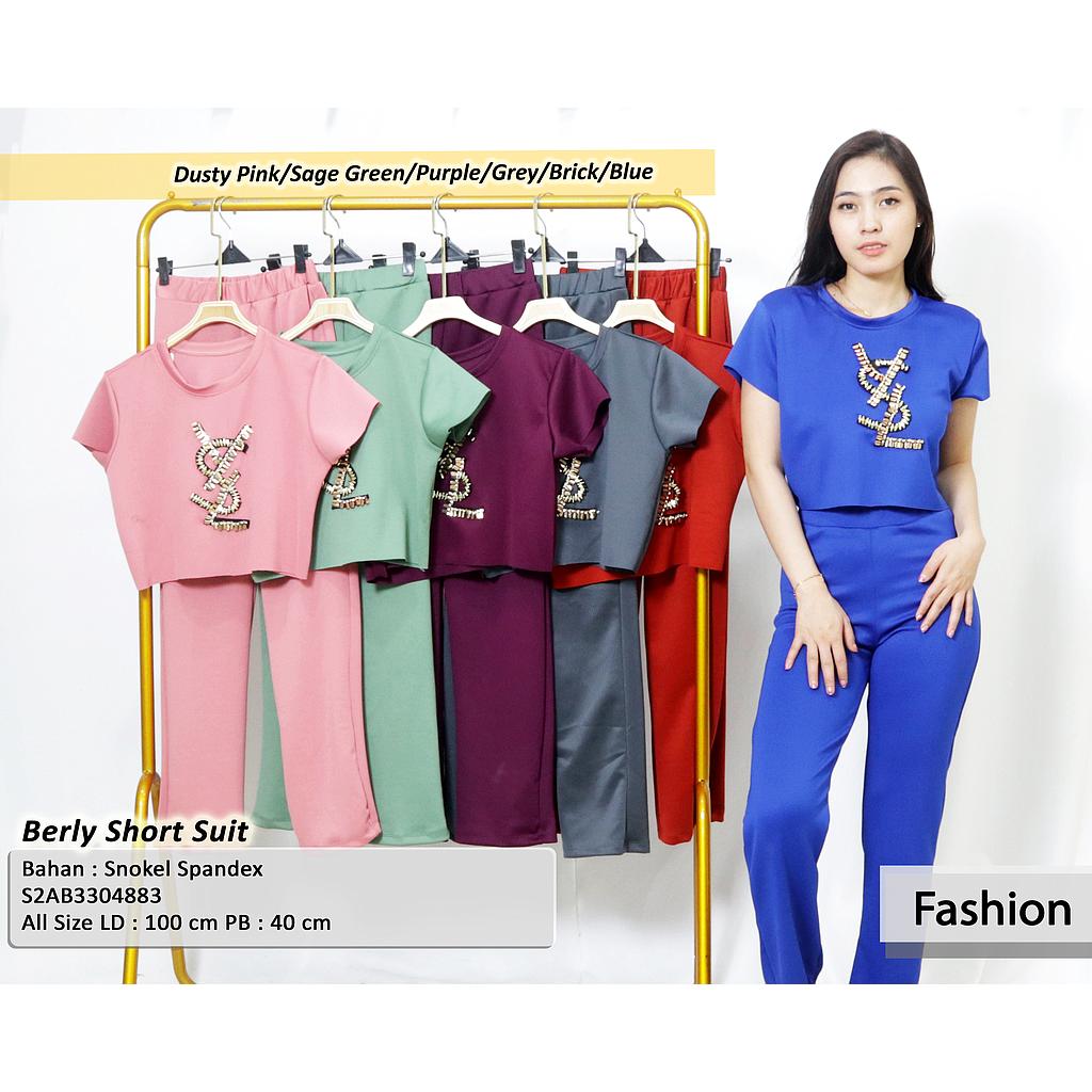 Berly short  seleeve suit  (AB330+AB488)