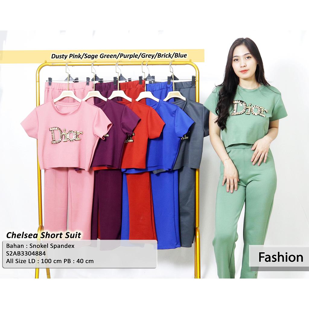 Chelsea short seleeve suit  (AB330+AB488)