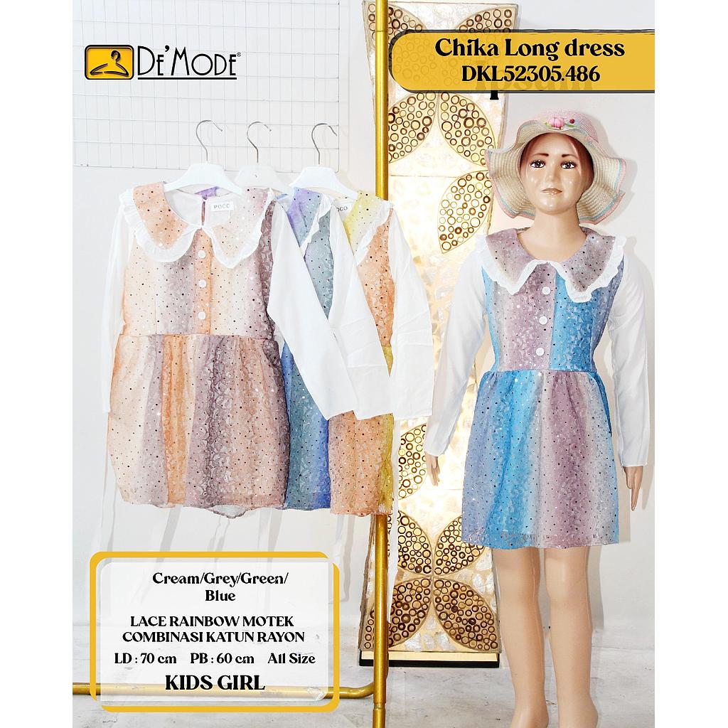 Chika long dress (DK486)