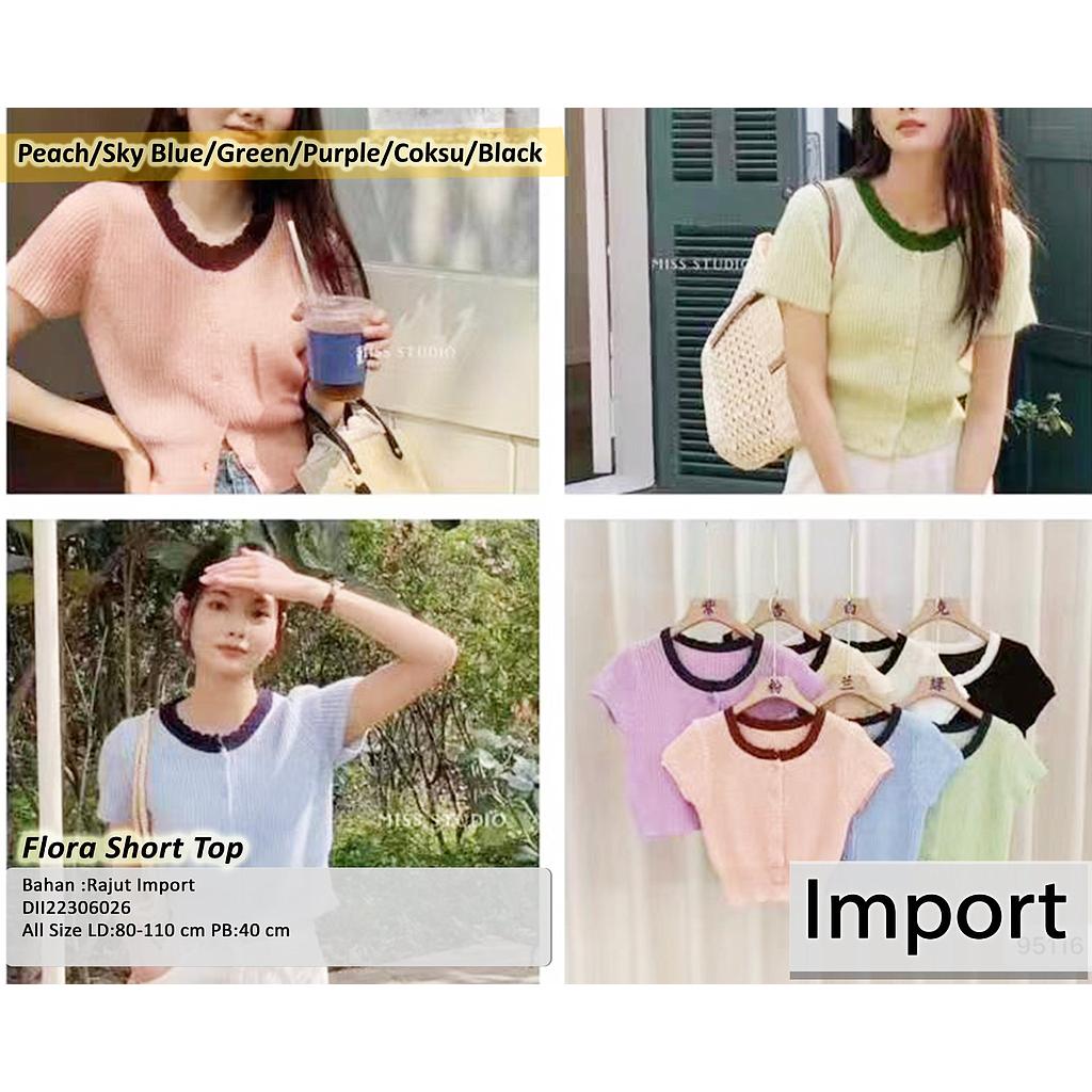 Flora short top (DII22306026)