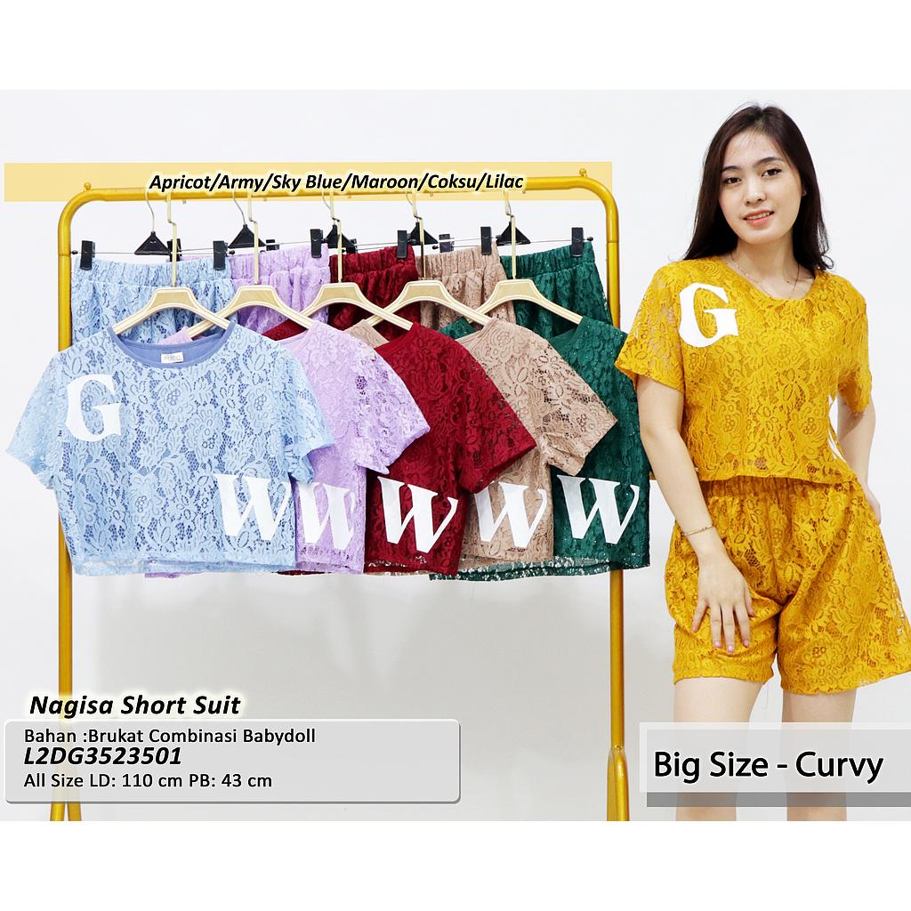 Nagisa short suit  (DG352+DF350)