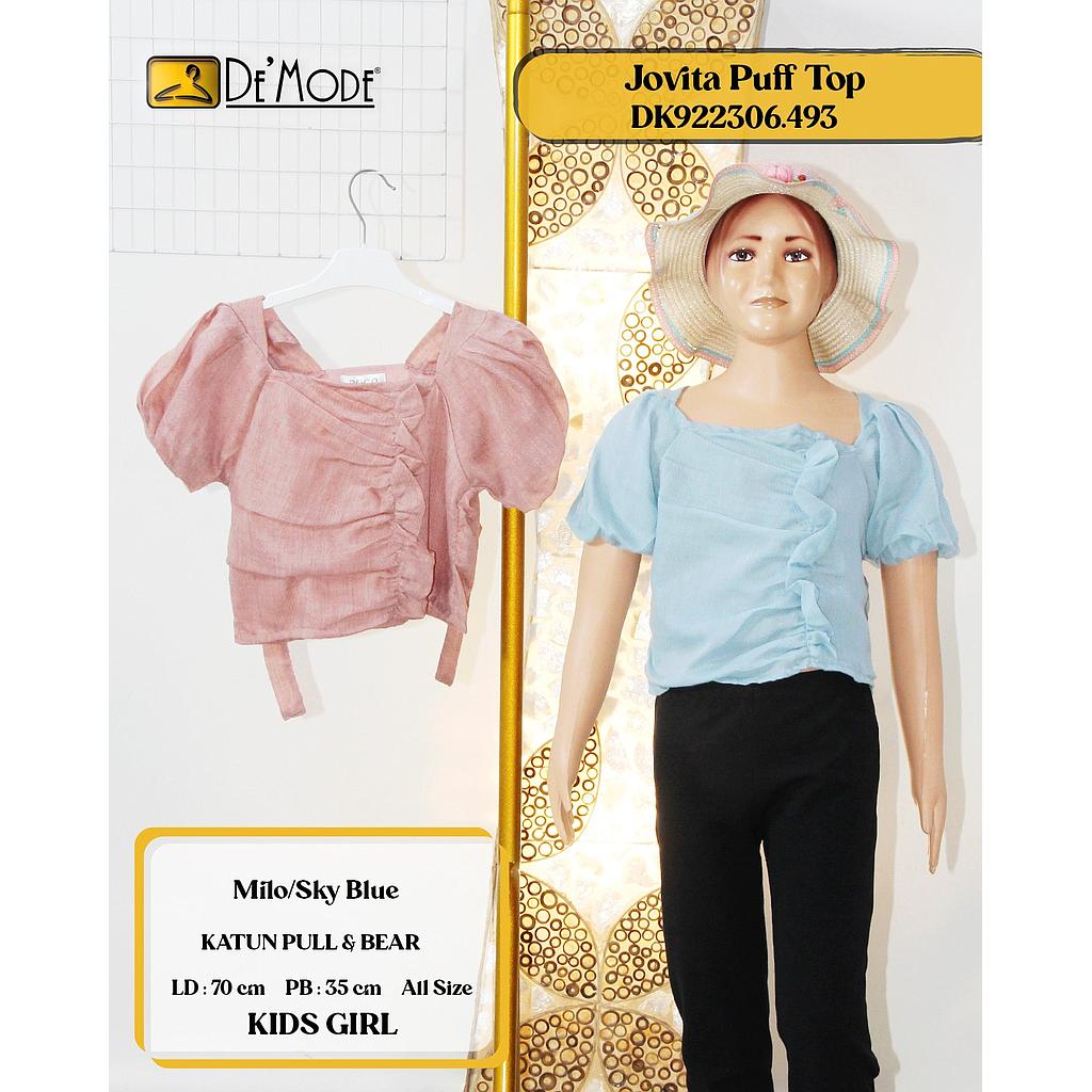  Jovita puff top (DK493)