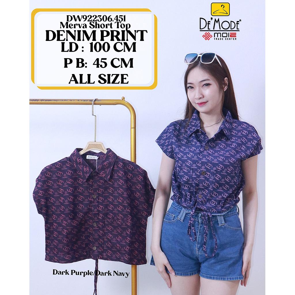 Merva short top (DW451)