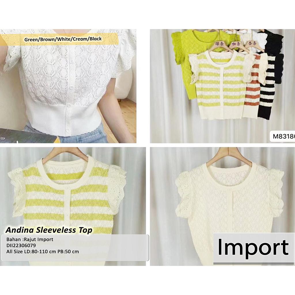 Andina Sleveless top (DII22306079)