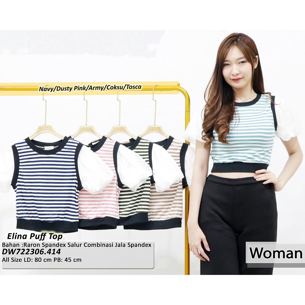 Elina puff top (DW414)