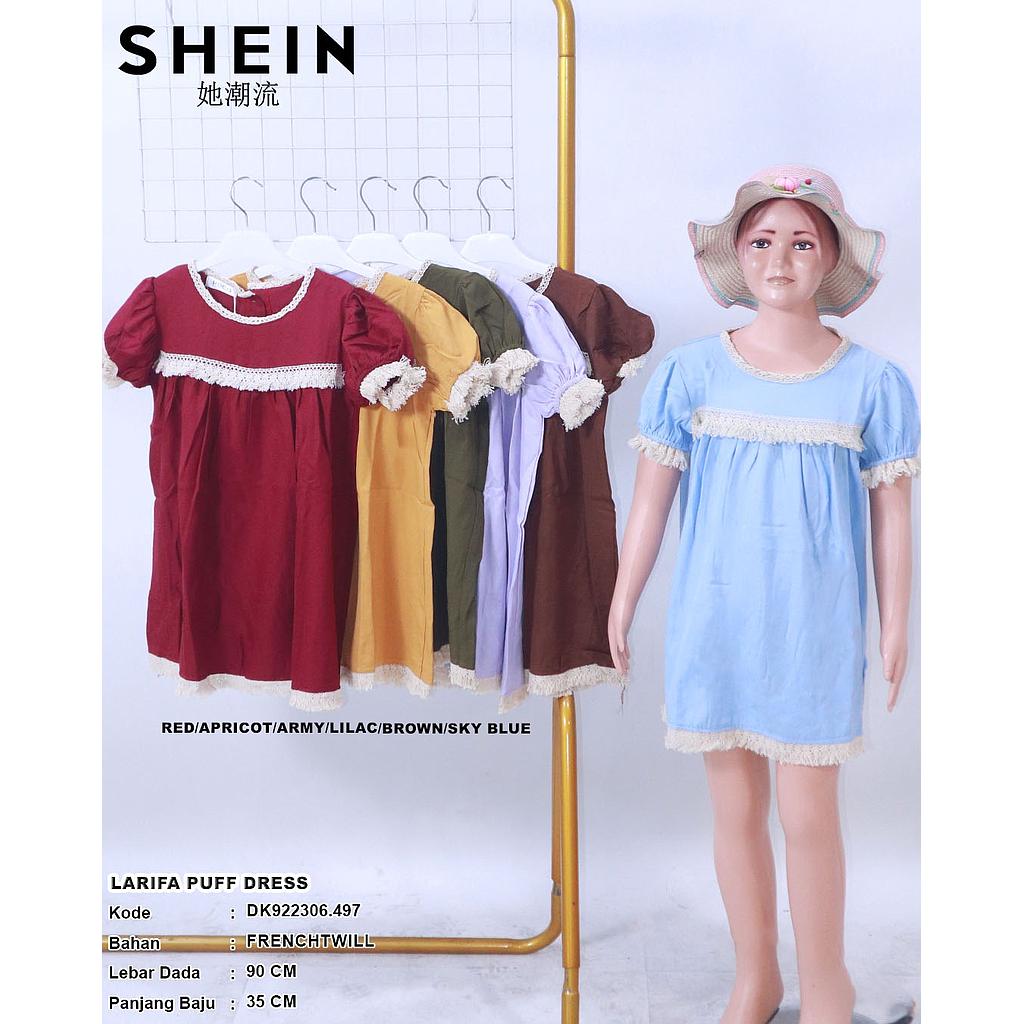 Larifa puff dress (DK497)