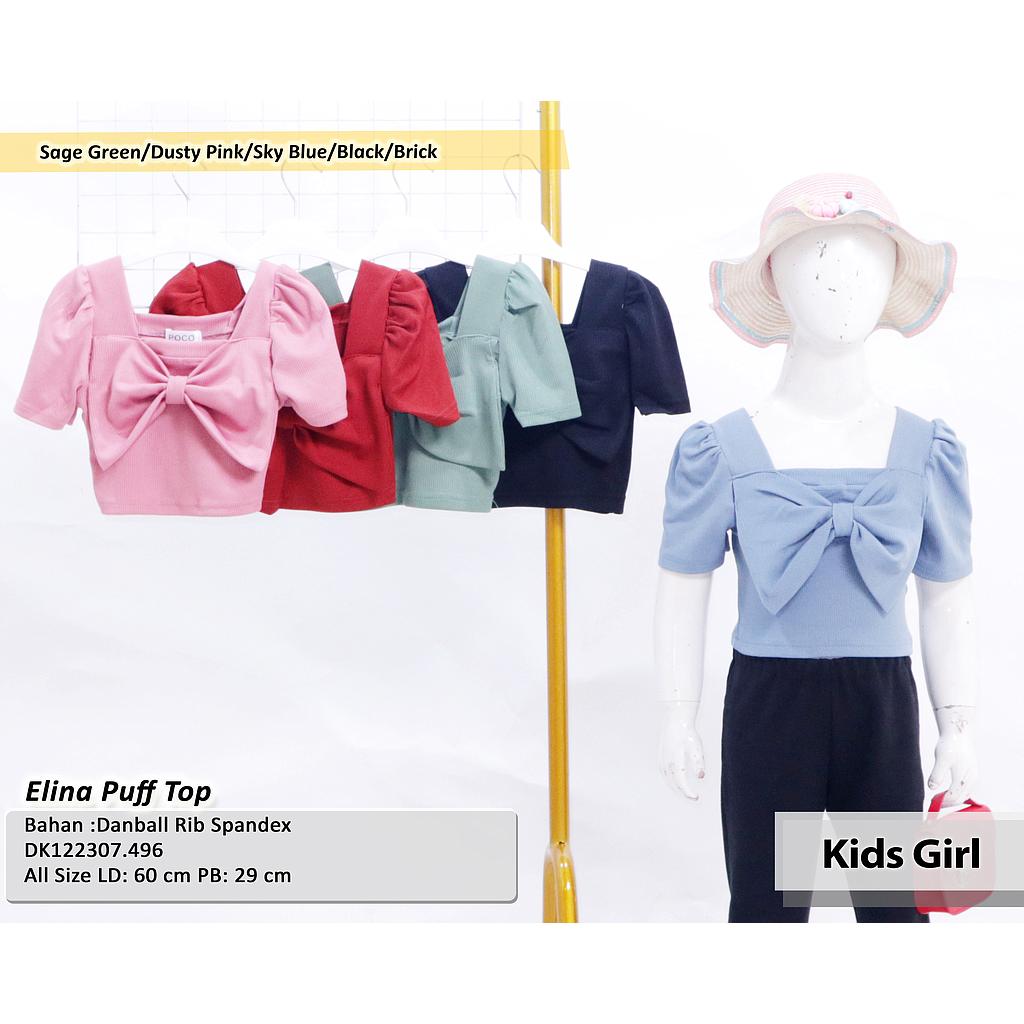 Elina puff top (DK496)