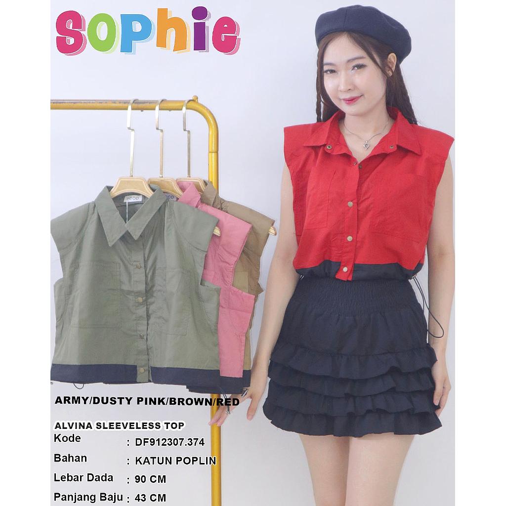 Alvina sleeveless top (DF374)