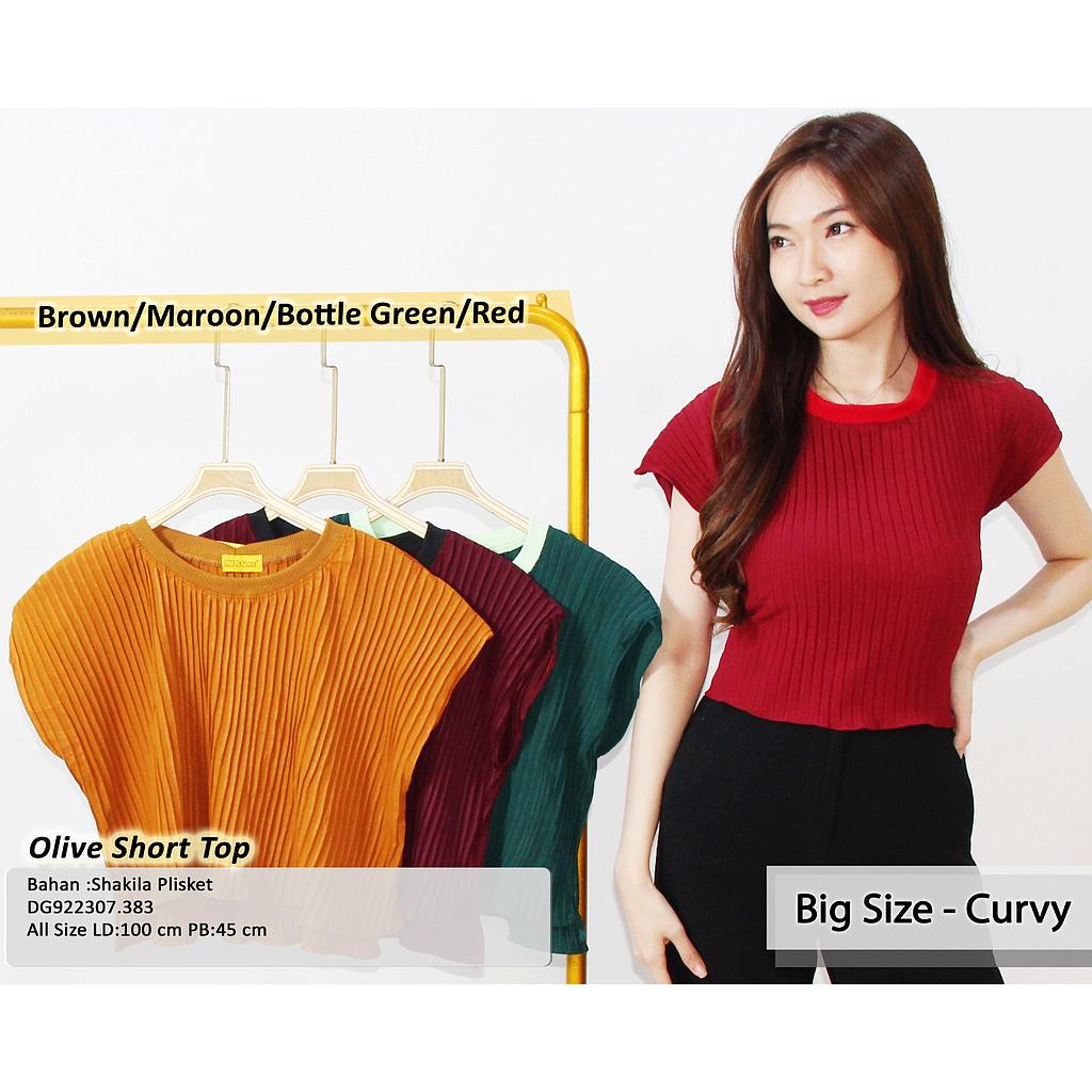 Olive short Top (DG383)