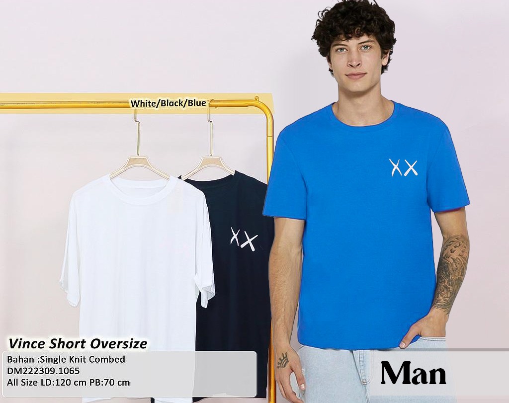 Vince short Oversize (DM106)