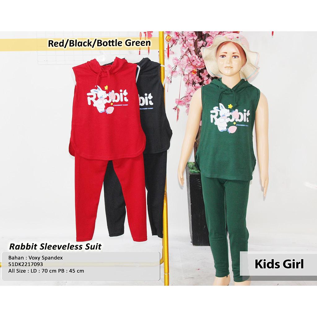 Rabbit sleeveless suit (DK221)