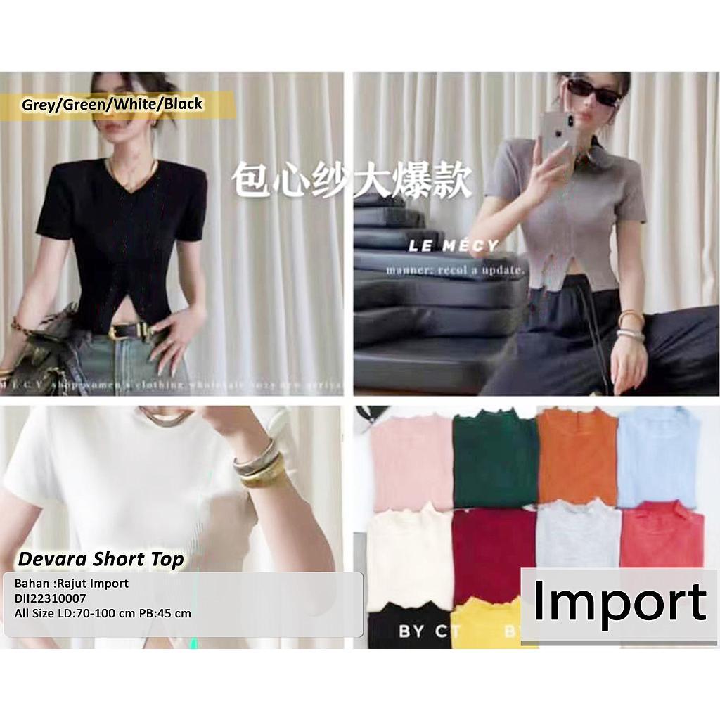 Devara short top (DII22310007)
