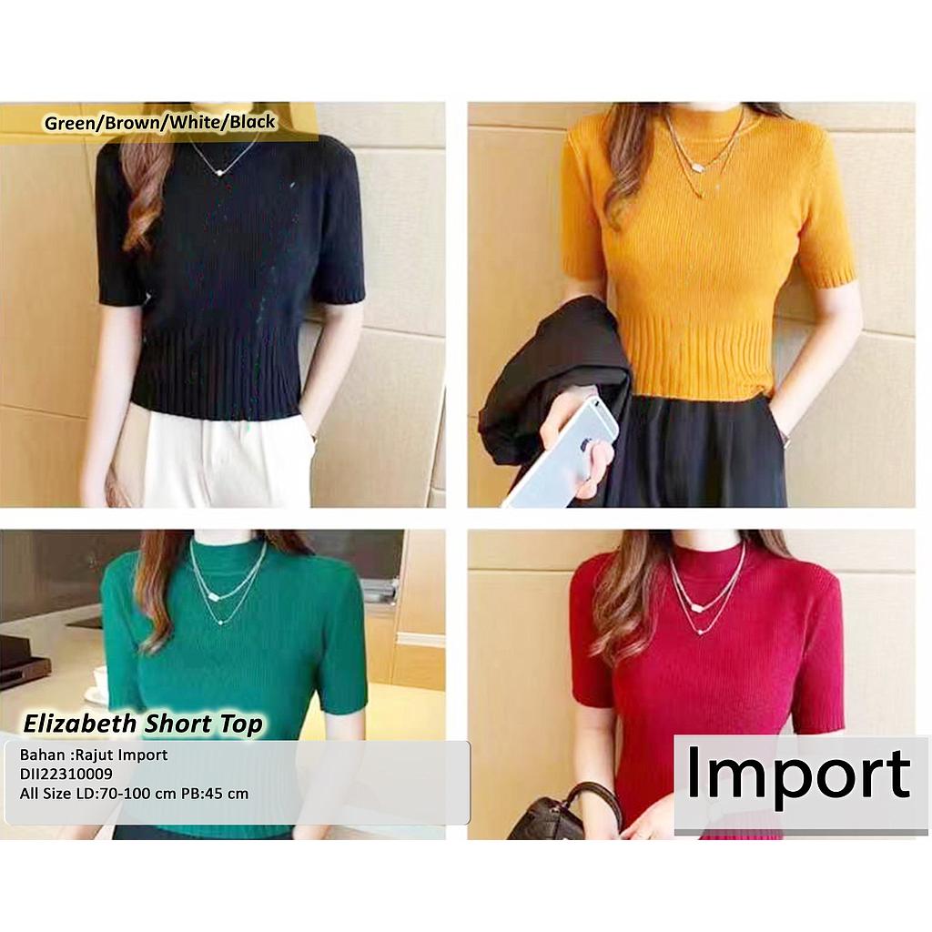 Elizabeth short top (DII22310009)
