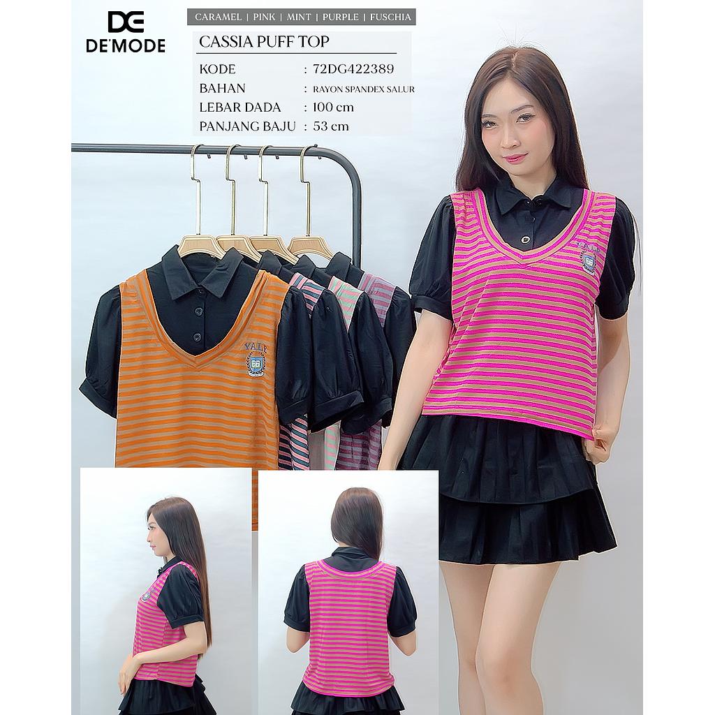 Cassia puff Top  (DG422+DF389)