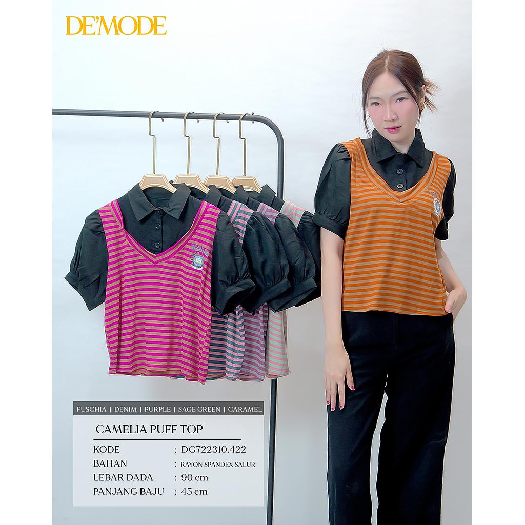 Camelia Puff Top (DG422)