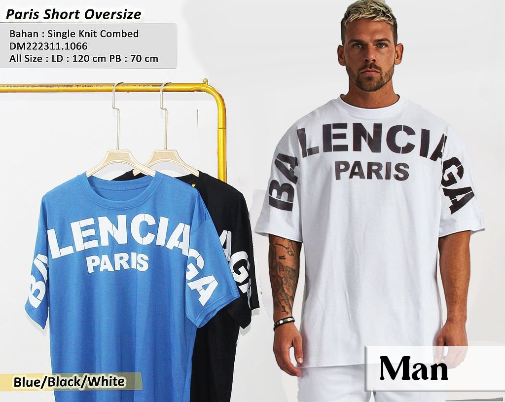 Paris short oversize  (DM106)