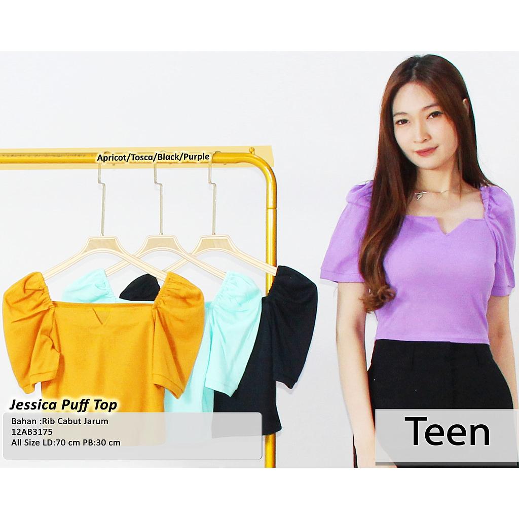 Jessica Puff Top (AB317)