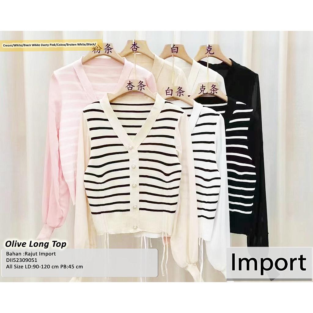 Olive Long Top (DII52309051)